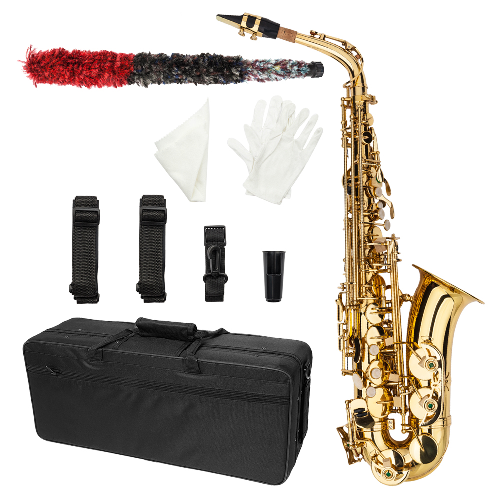 Alto Drop E Paint Gold Saxophone Paint Gold
